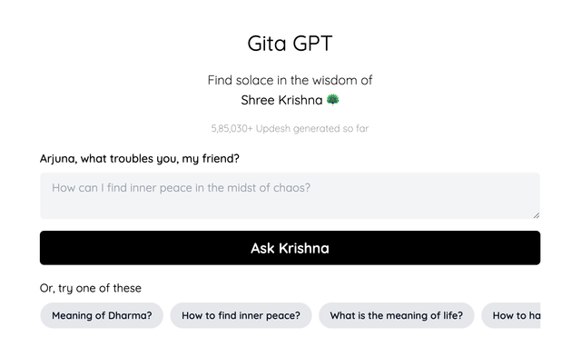 Gita GPT